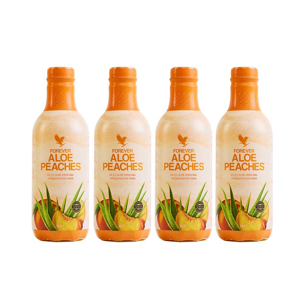 4-Pack - Forever Aloe Peaches