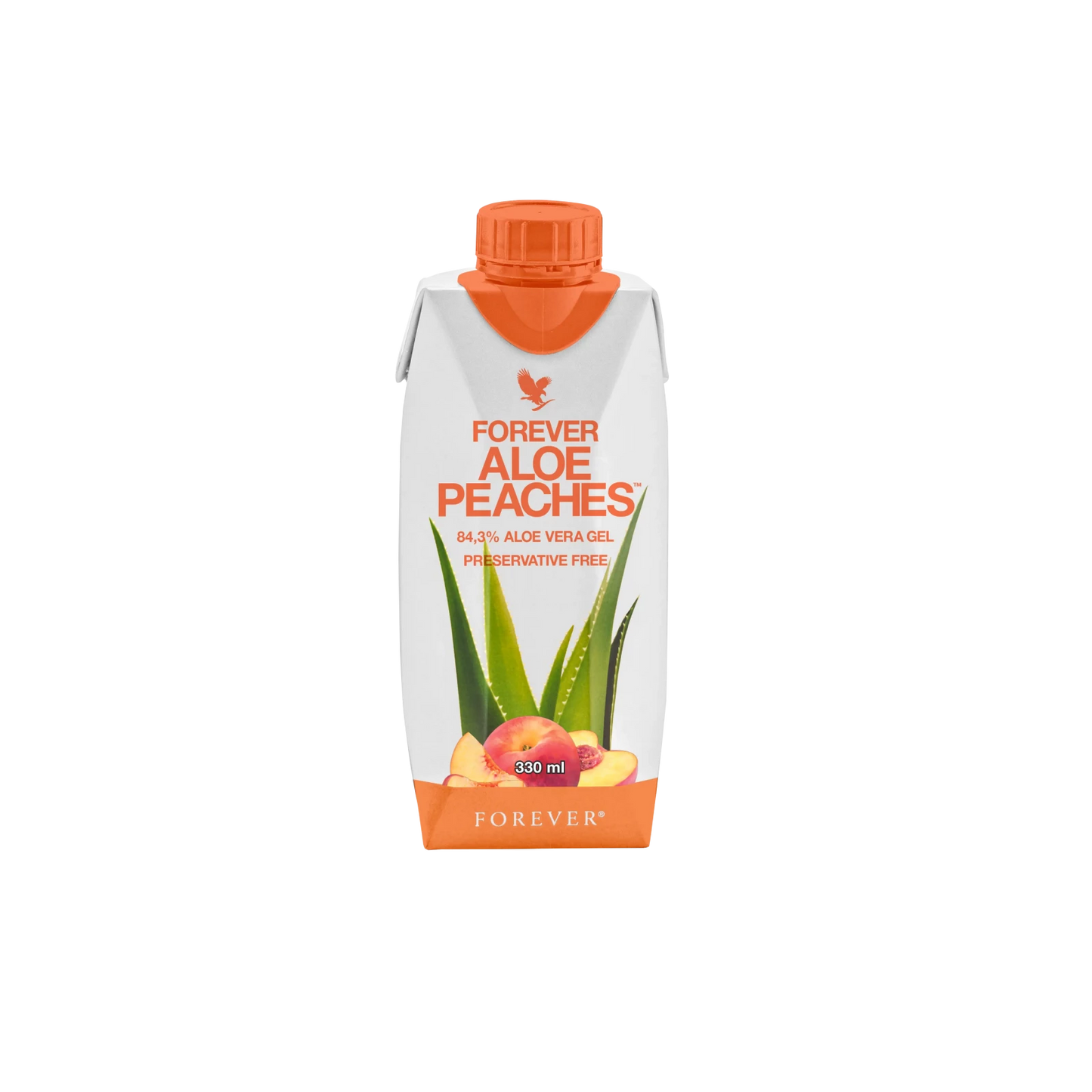 Forever Aloe Pêche 330 ml x 12