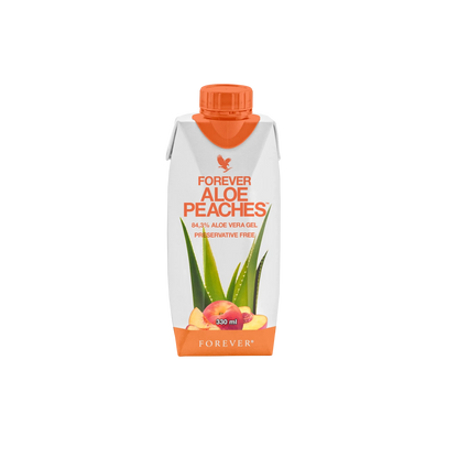 Forever Aloe Pêche 330 ml x 12